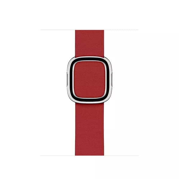 Apple Correa con Hebilla moderna Plata para Apple Watch 40mm (PRODUCT)RED Talla M