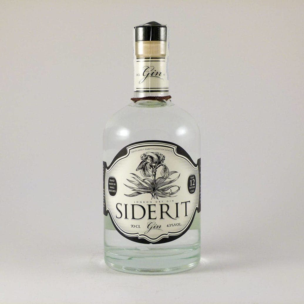 Siderit Gin botella de Ginebra Siderit 70 cl
