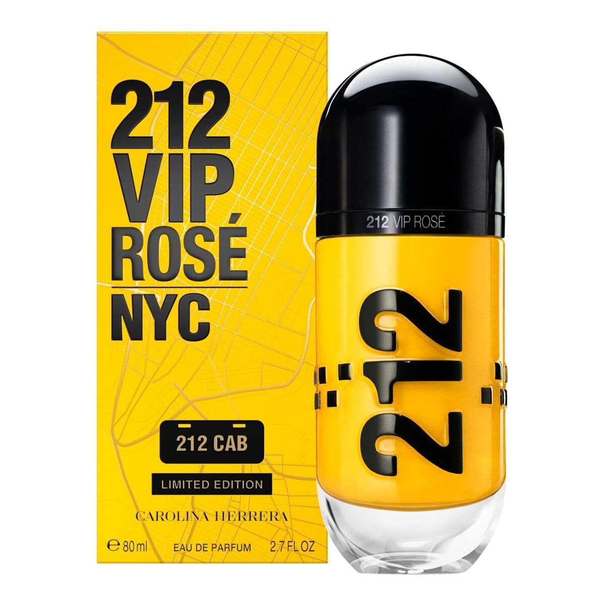 Perfume Mujer Carolina Herrera 212 VIP ROSÉ 212 CAB Limited Edition EDP 80 ml