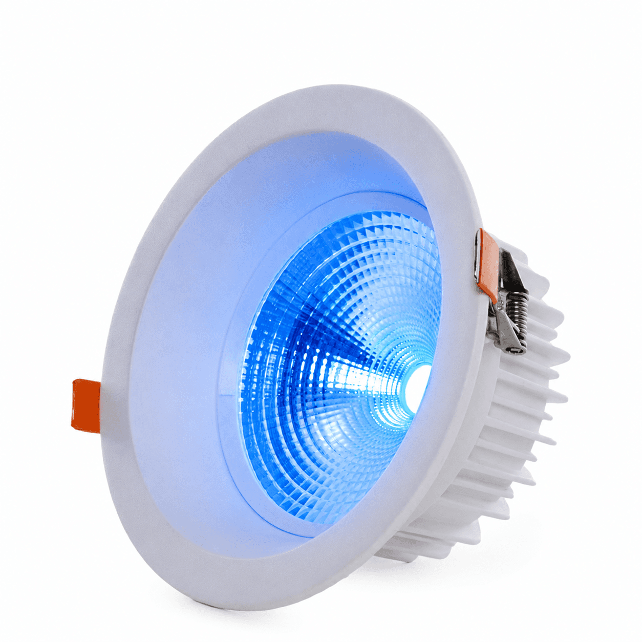 Foco Downlight Circular LED 18W 2520Lm Anti-Deslumbrante UGR19 40.000H Luz Azul