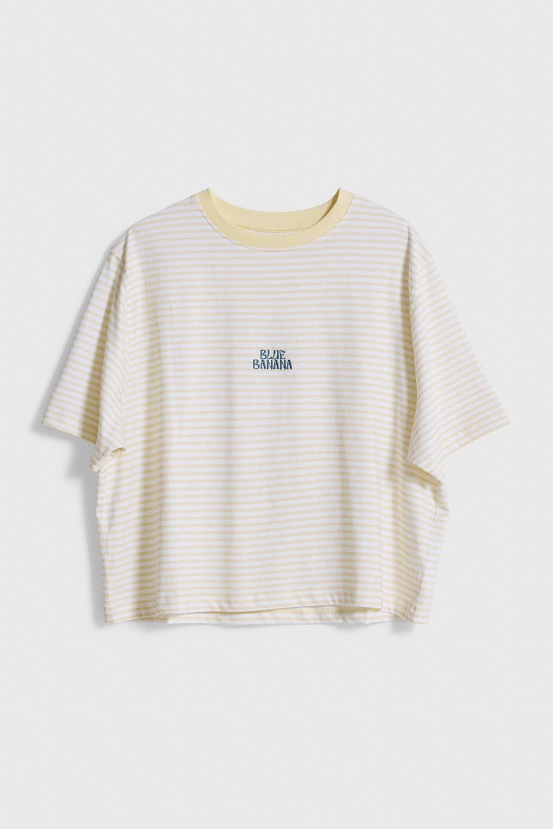 CAMISETA MUJER STRIPES LIGHT YELLOW