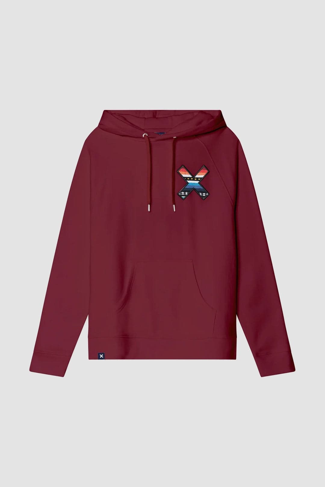 SUDADERA CON CAPUCHA CLASSIC BURGUNDY