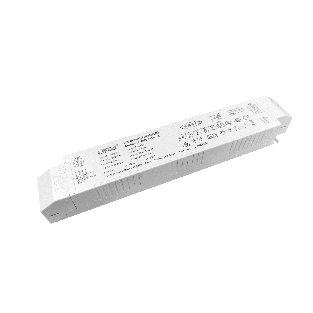 Driver Lifud 240W Salida: 24V Dimable DALI/PUSH IP20