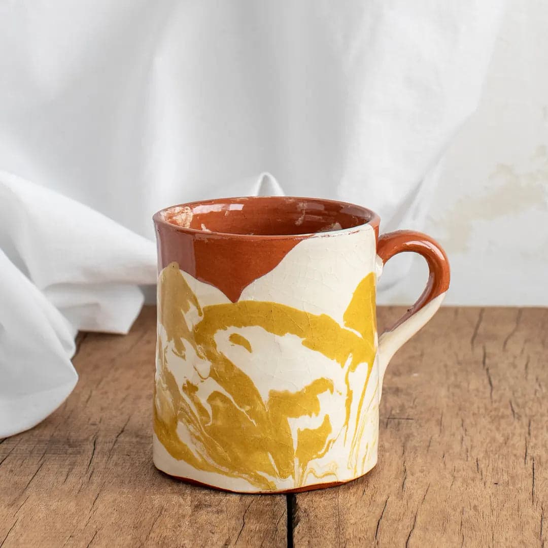 Vaso de Fanta Amarillo y Blanco