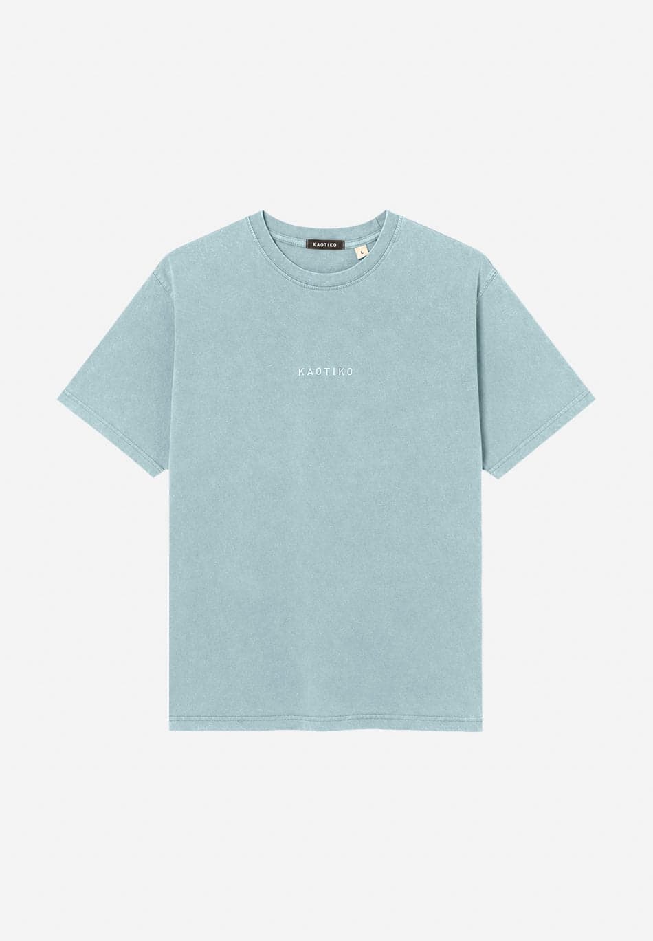 Camisetas Basic Washed Steel