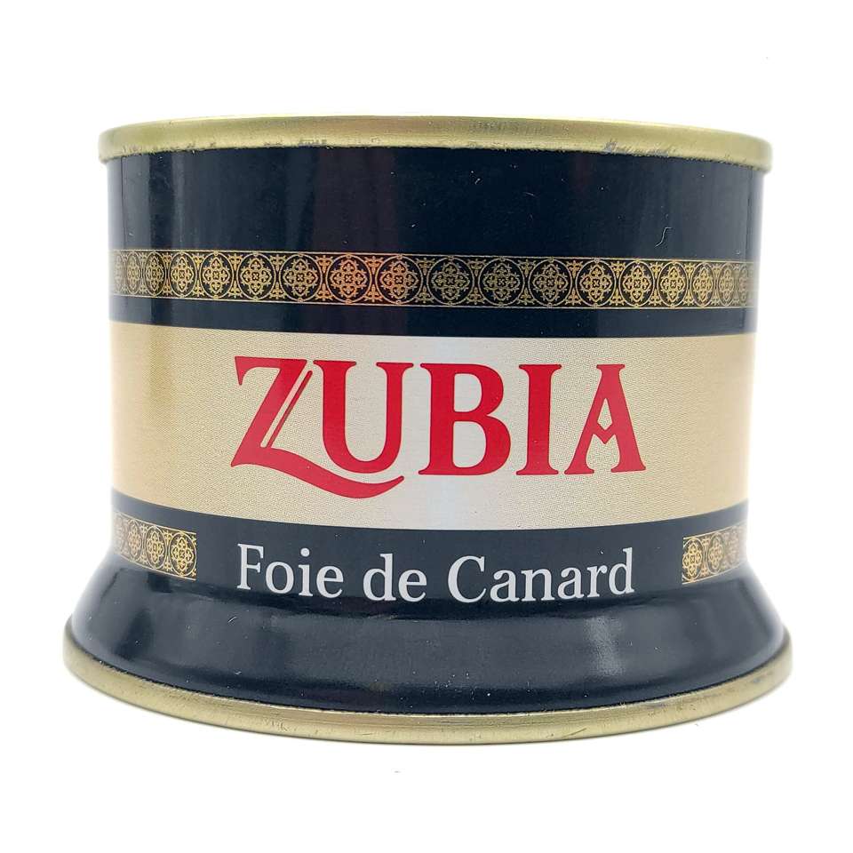 Foie gras de pato Zubia 130 grs