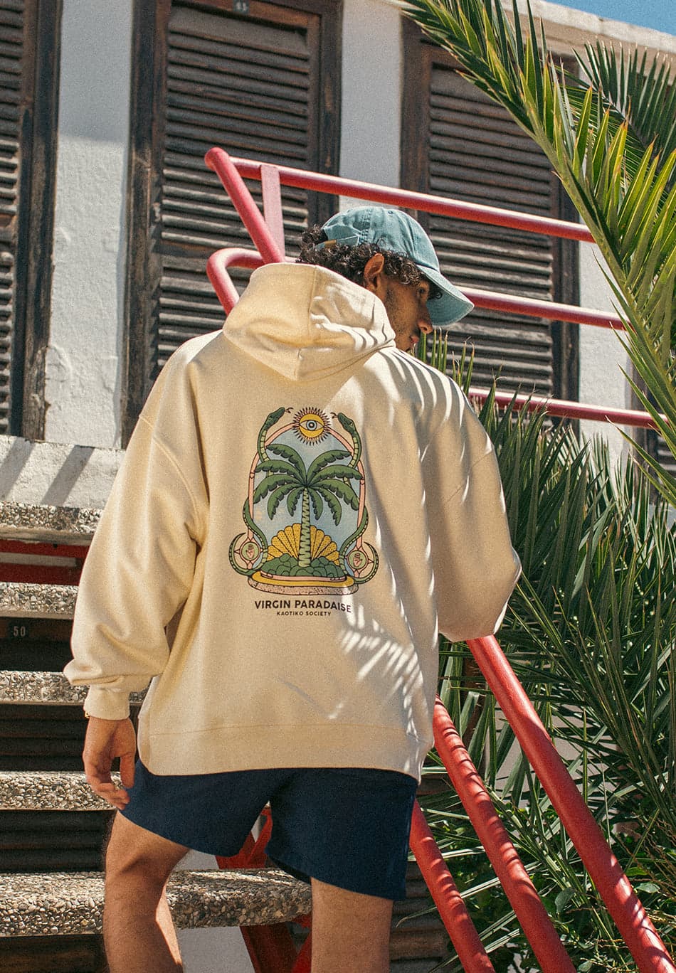 Sudadera Virgin Paradise Ivory