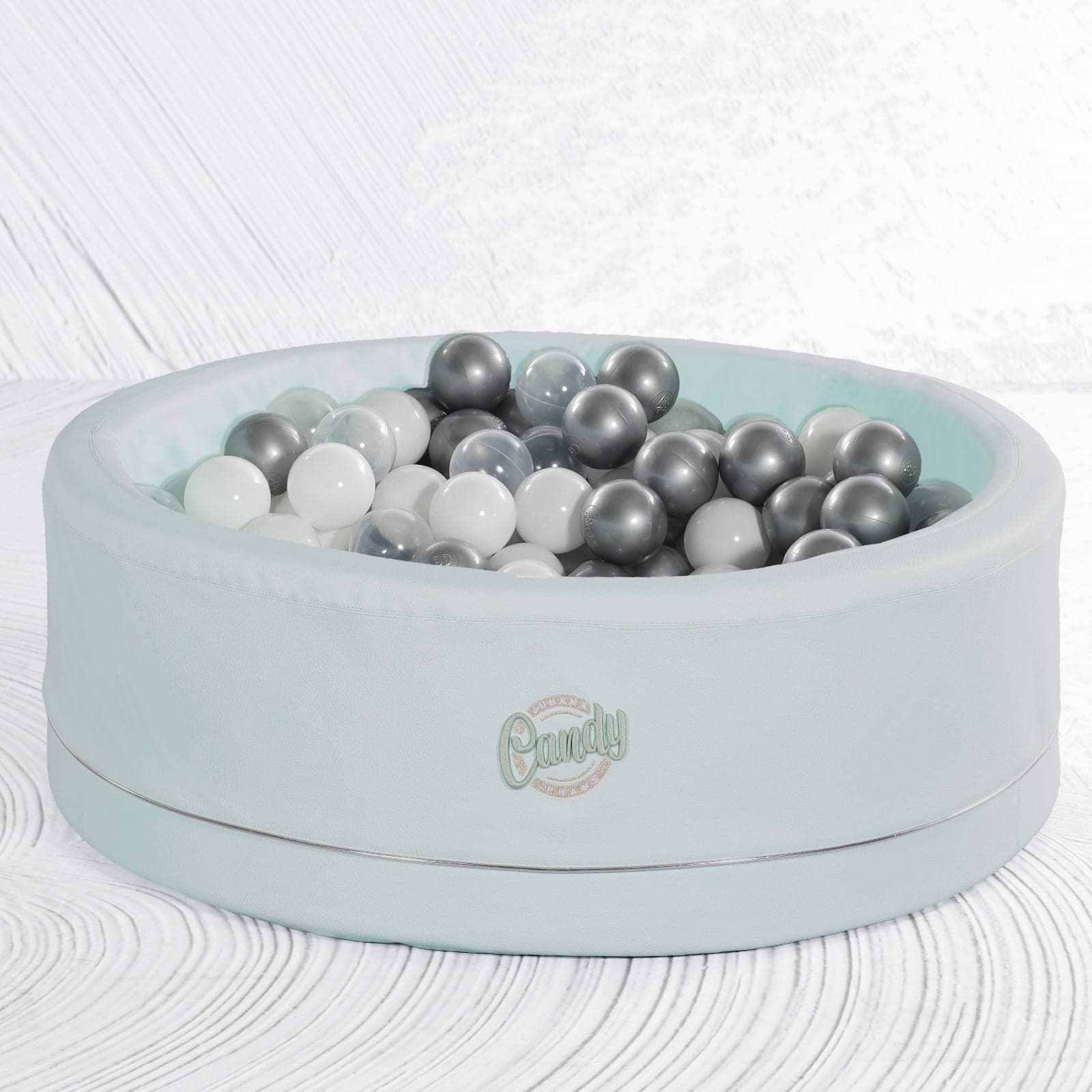 Piscina De Bolas Polipiel Candy Menta