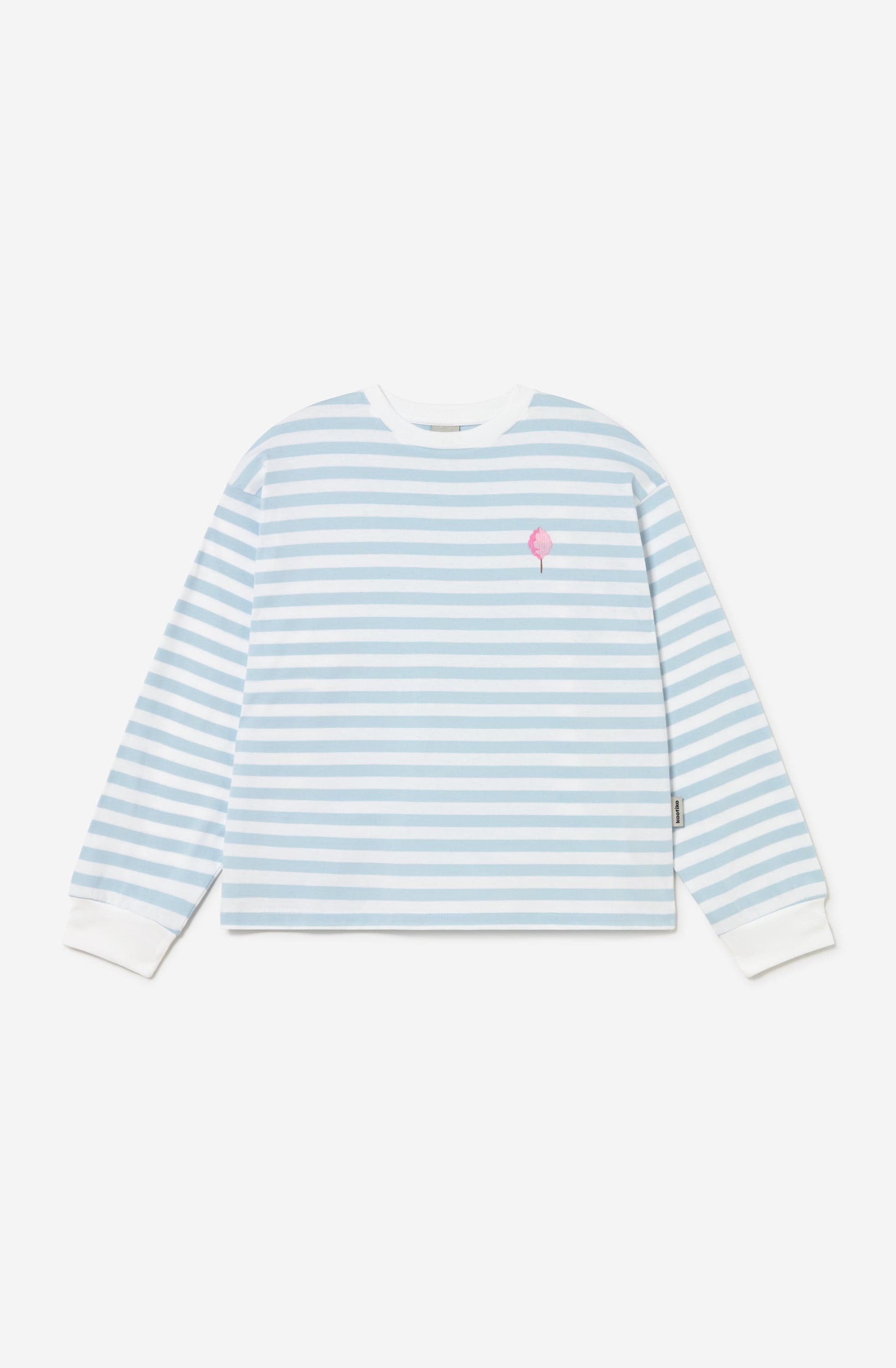 Camiseta Stripes White Sky Cotton Candy