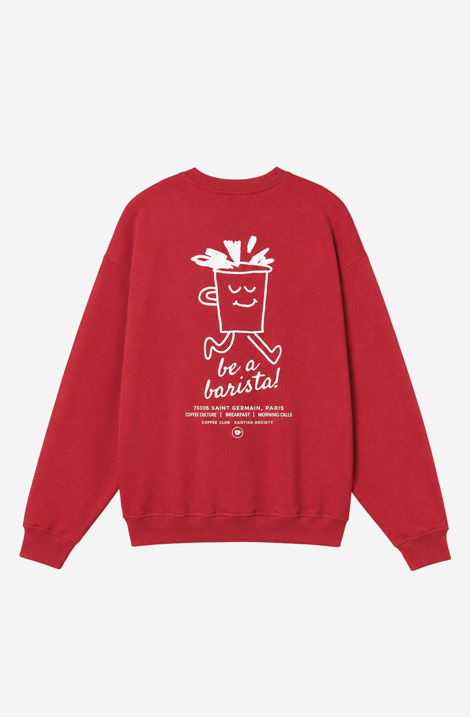 Sudadera Barista Garnet
