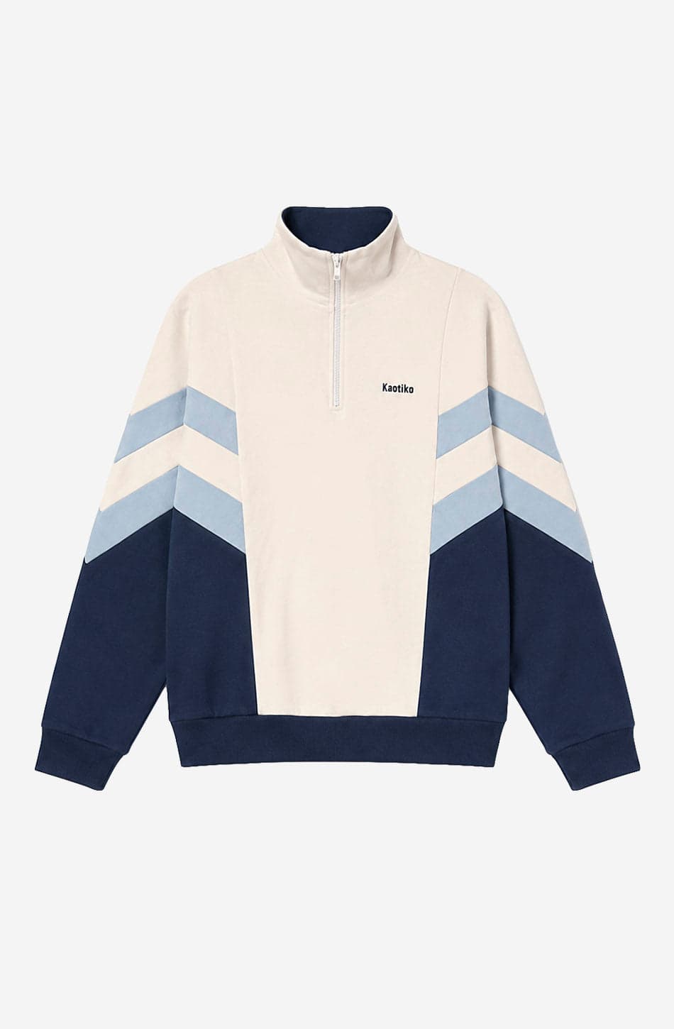 Sudadera Zip Clark Ivory Sky