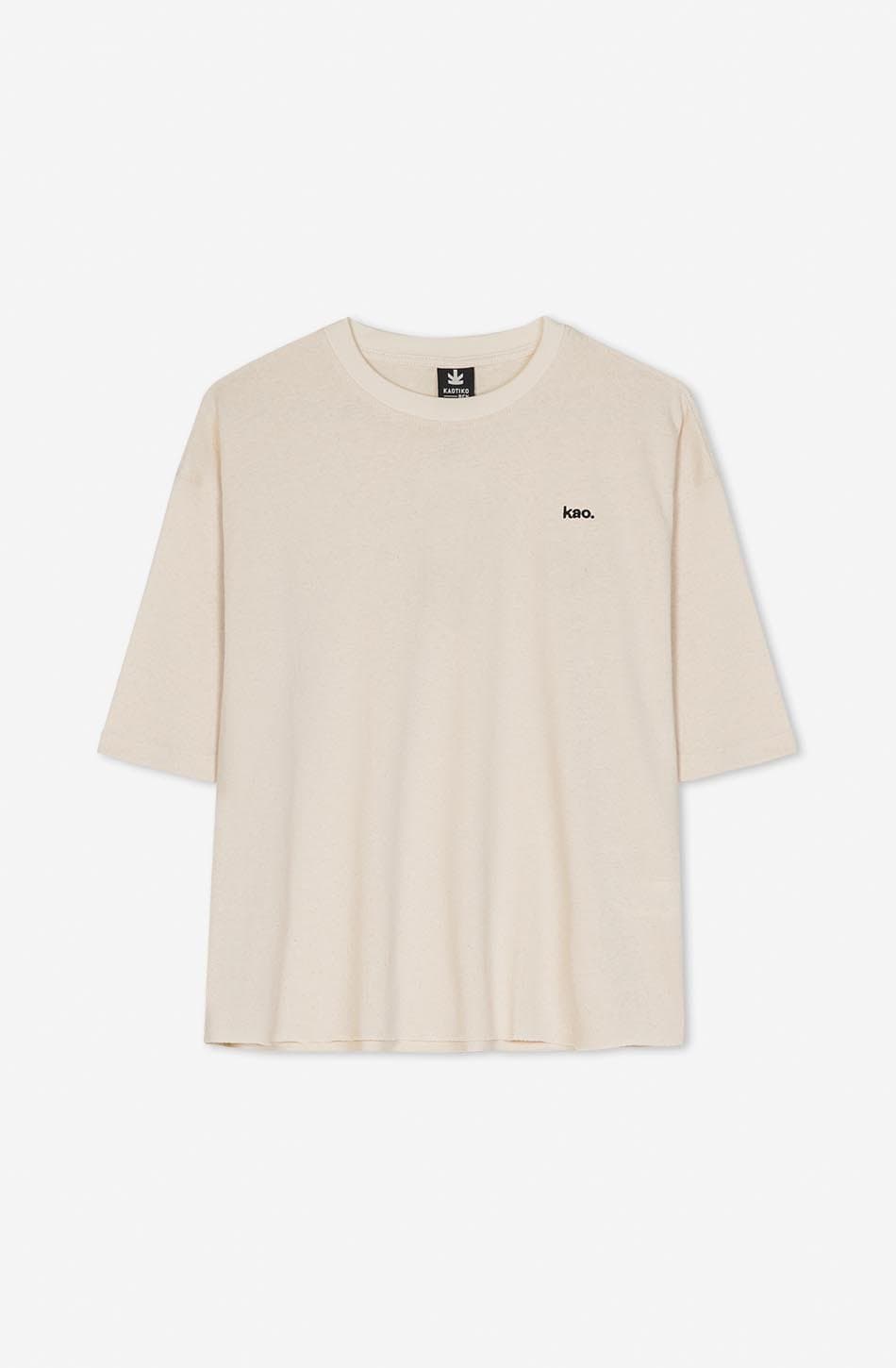 Camiseta Calvin Cropped Organic Cotton