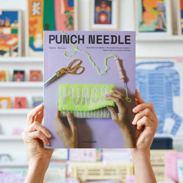 Libro Punch Needle - Carolina Bello