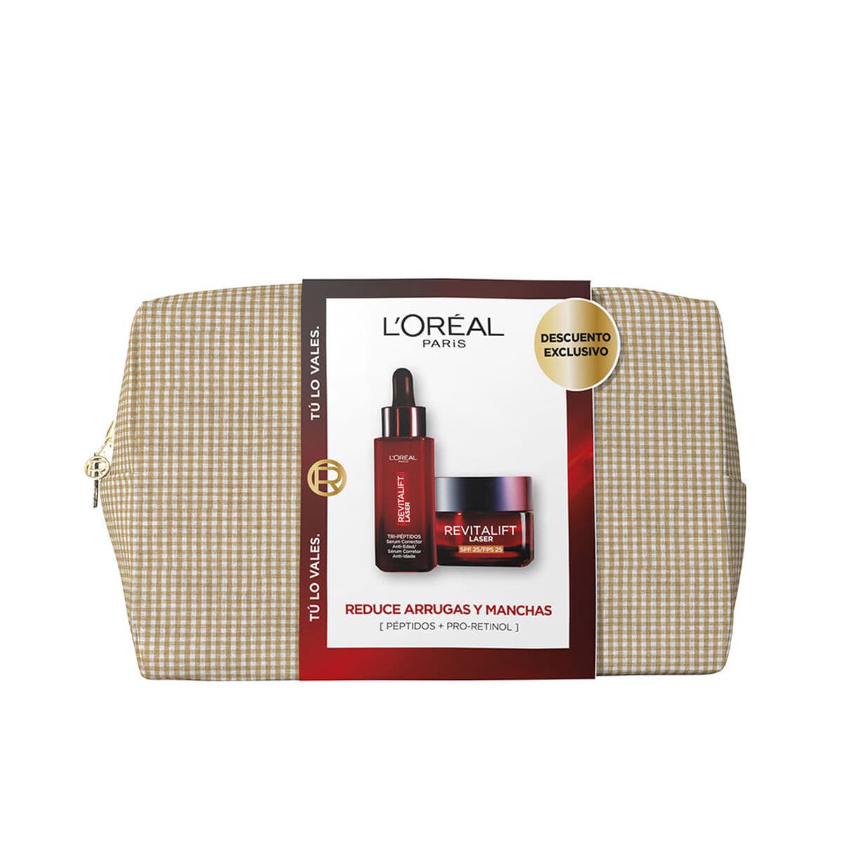 Set de Cosmética Mujer L'Oreal Make Up REVITALIFT 2 Piezas