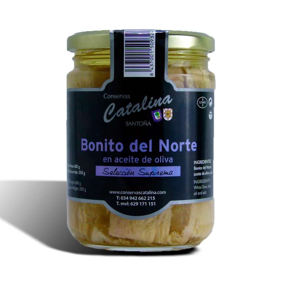 Tarro de Bonito en aceite de oliva Catalina 440 grs