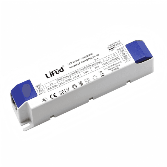 Driver Lifud 150W Salida: 24V No-dimable IP20