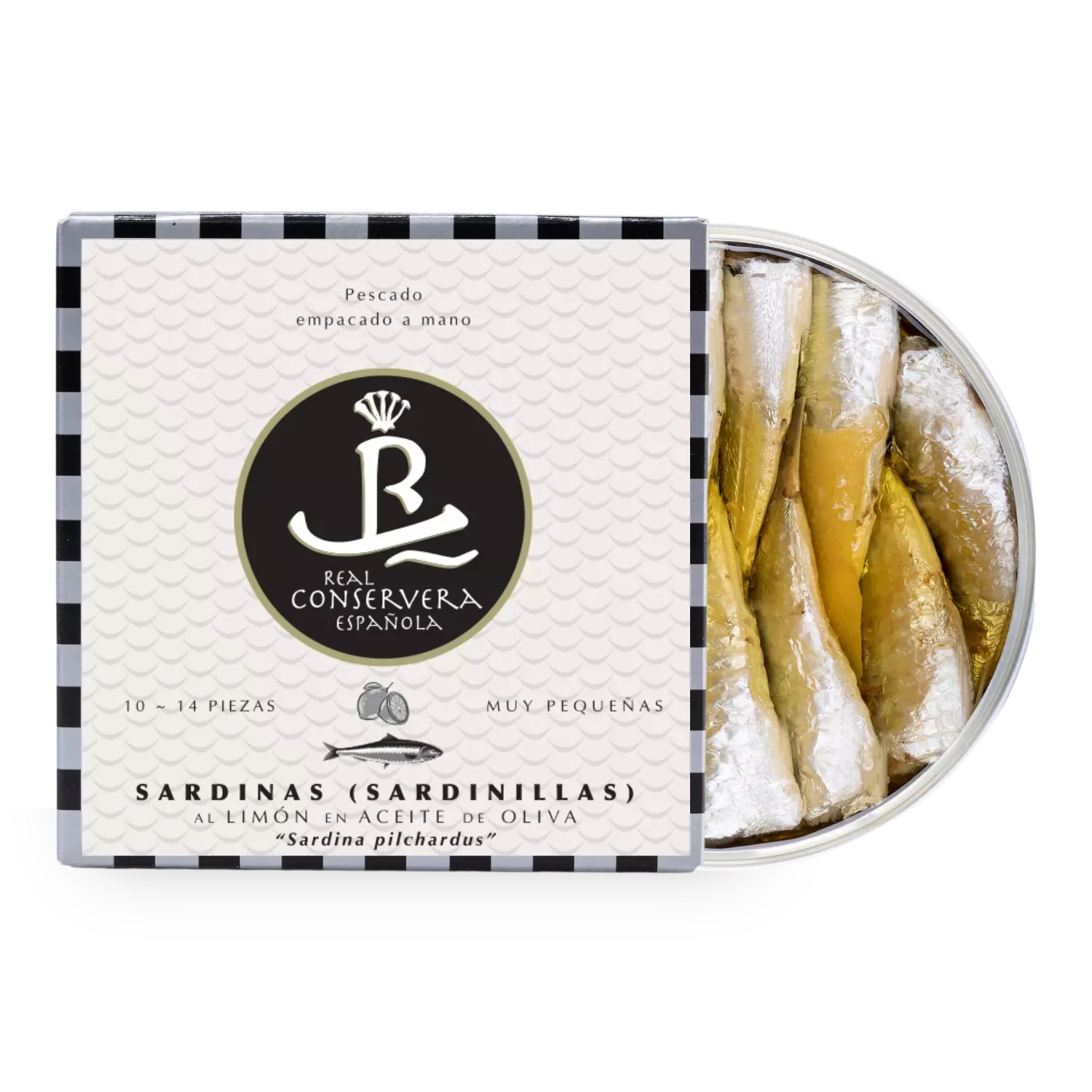 Sardinillas con Limón en Aceite de Oliva