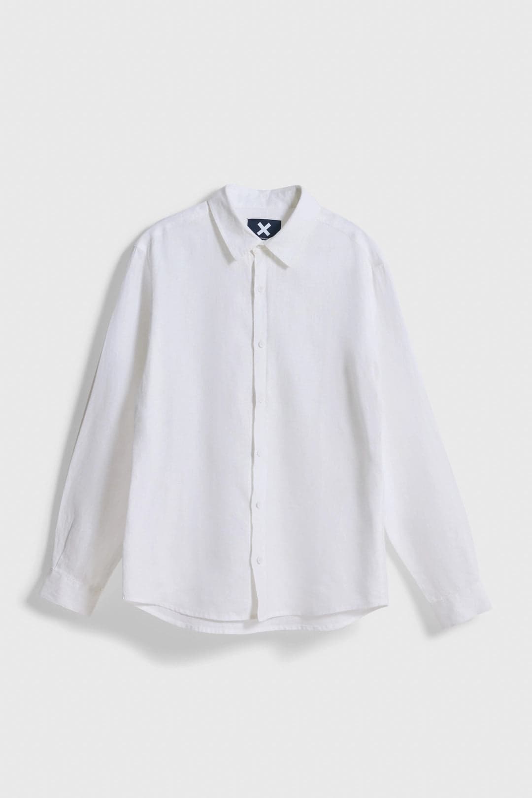 CAMISA DE LINO CORE BLANCA