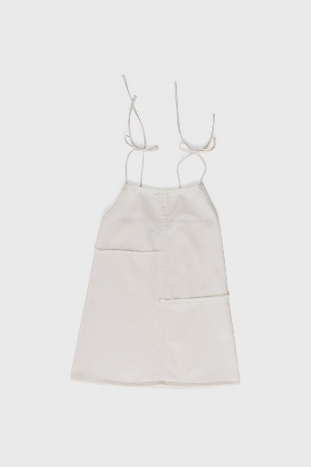 VESTIDO CORTO MUJER TEAR BLANCO ROTO