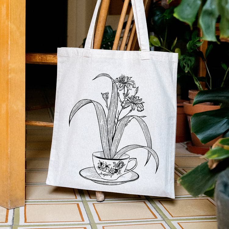 Tote bag Cup of Life - Laura Agustí
