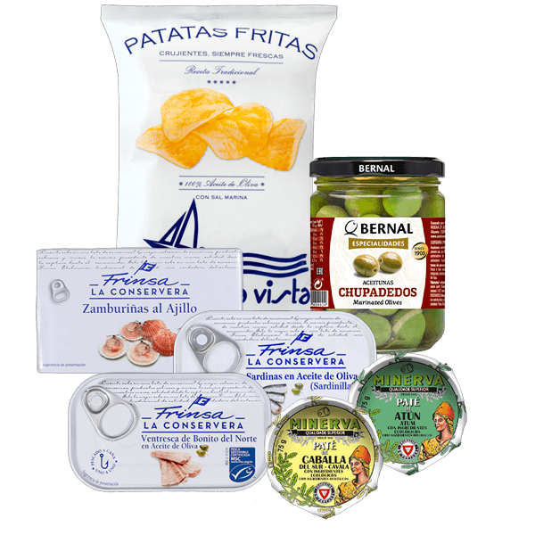 Pack aperitivo Chupadedos