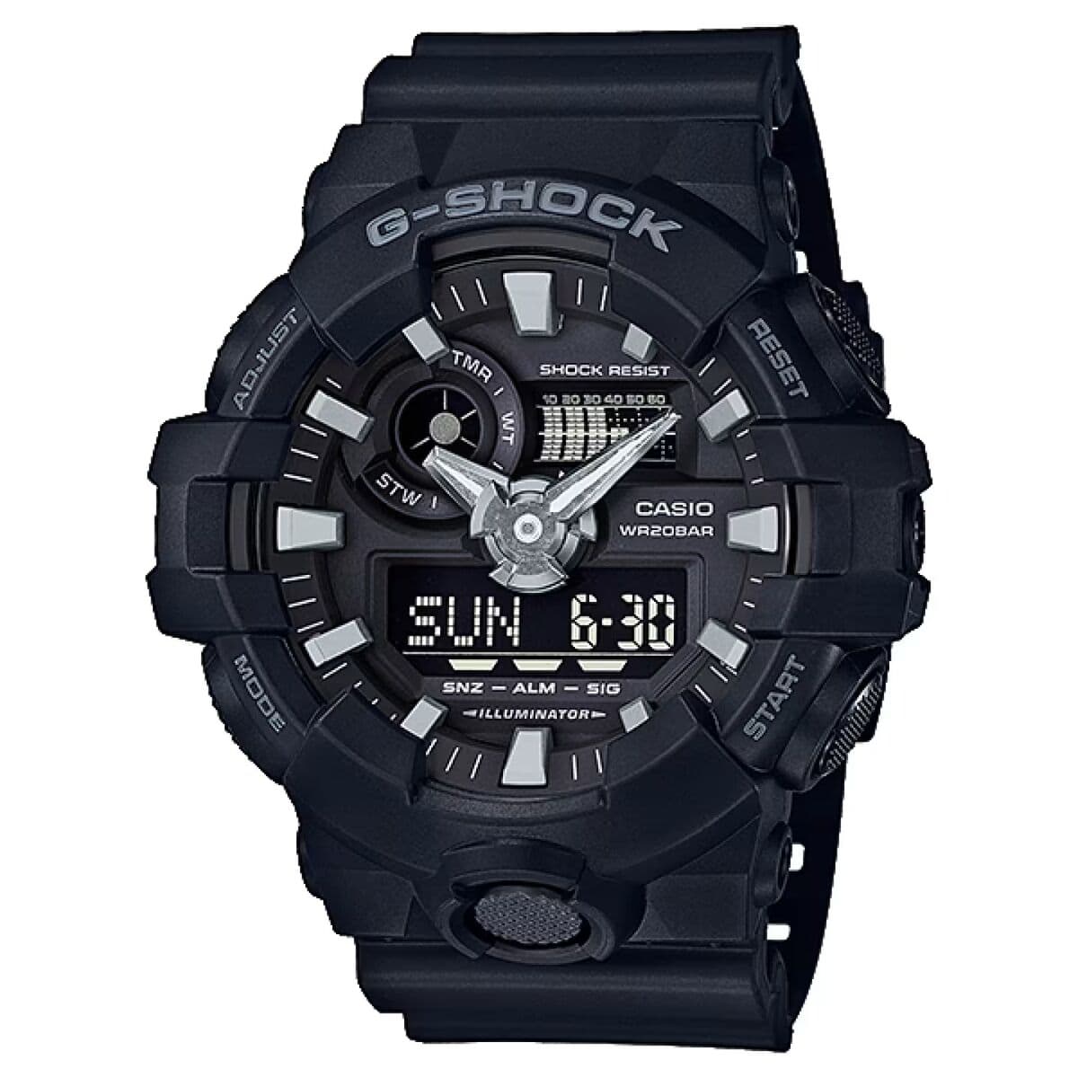 Reloj Hombre Casio G-Shock OVERSIZED FULL BLACK (Ø 53 mm)