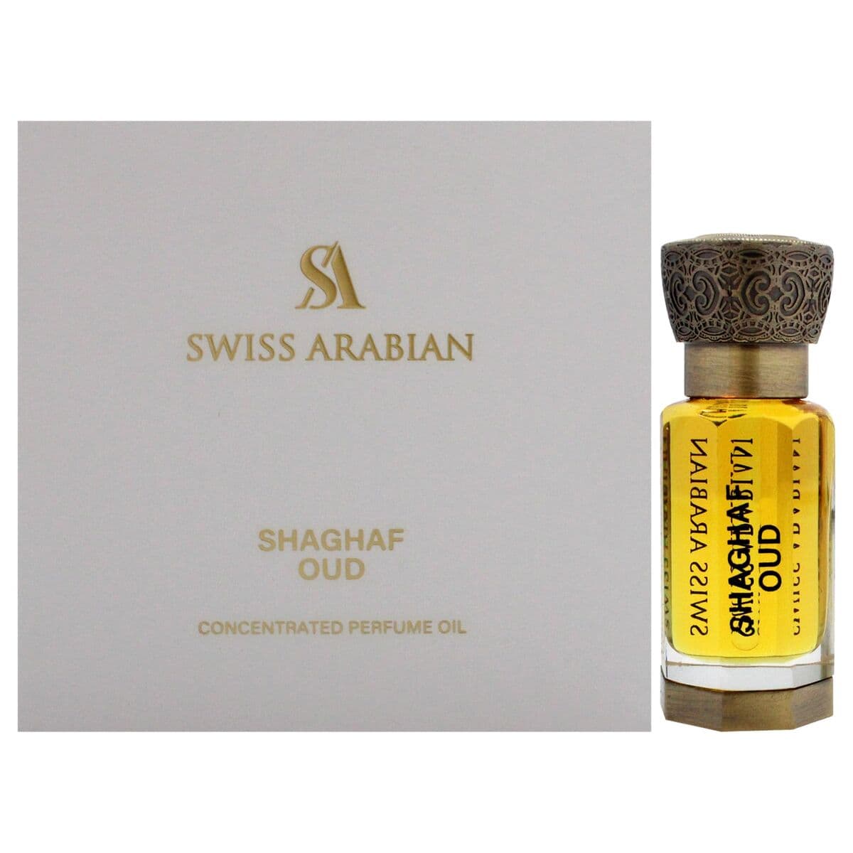 Aceite de fragancia Swiss Arabian SHAGHAF OUD 12 ml