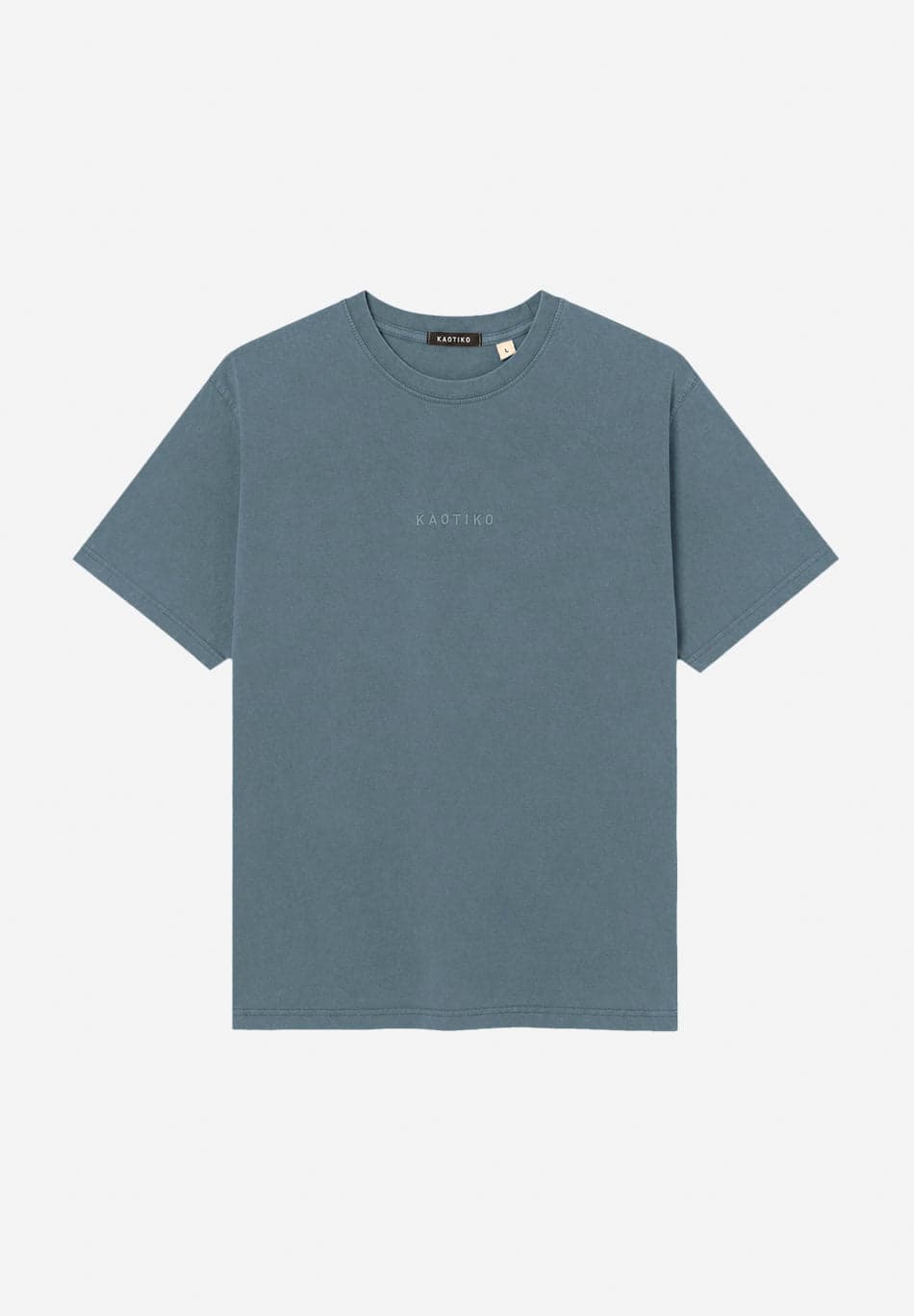 Camiseta Basic Washed Indigo