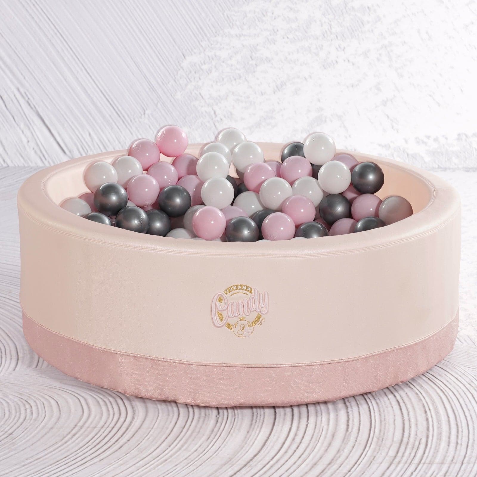 Piscina De Bolas Polipiel Candy Rosa