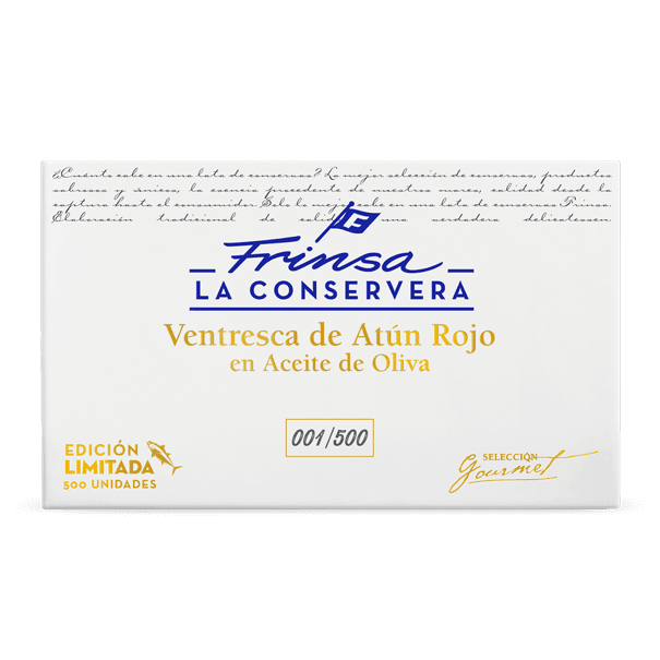 Ventresca de atún rojo en aceite de oliva