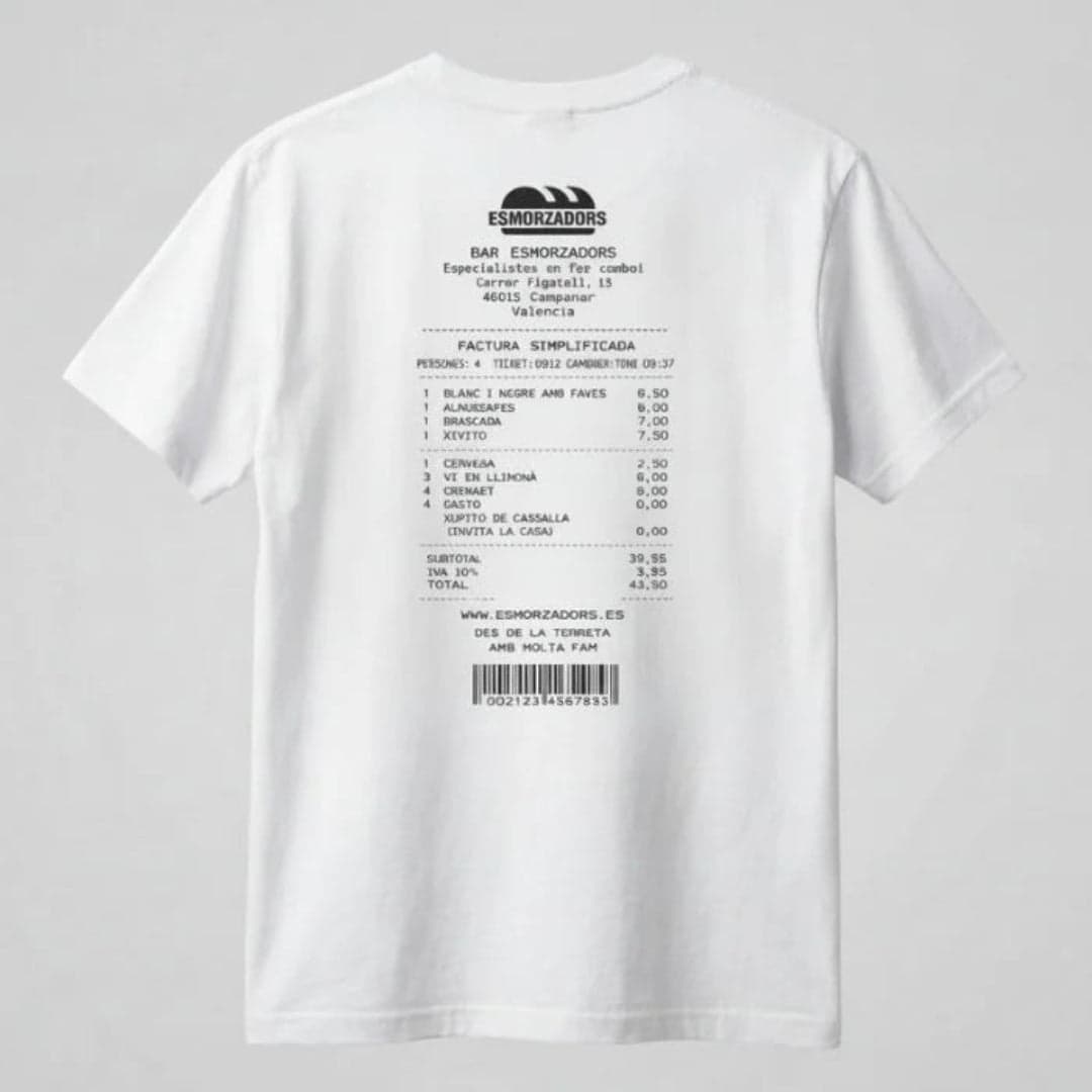 Camiseta això ho pague jo - Esmorzadors