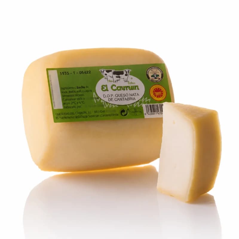 Queso de nata de Cantabria El Carmen 450 grs