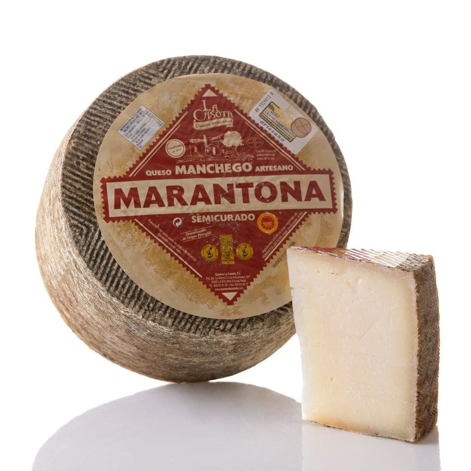 Queso D.O. Manchego Marantona semicurado 250 grs