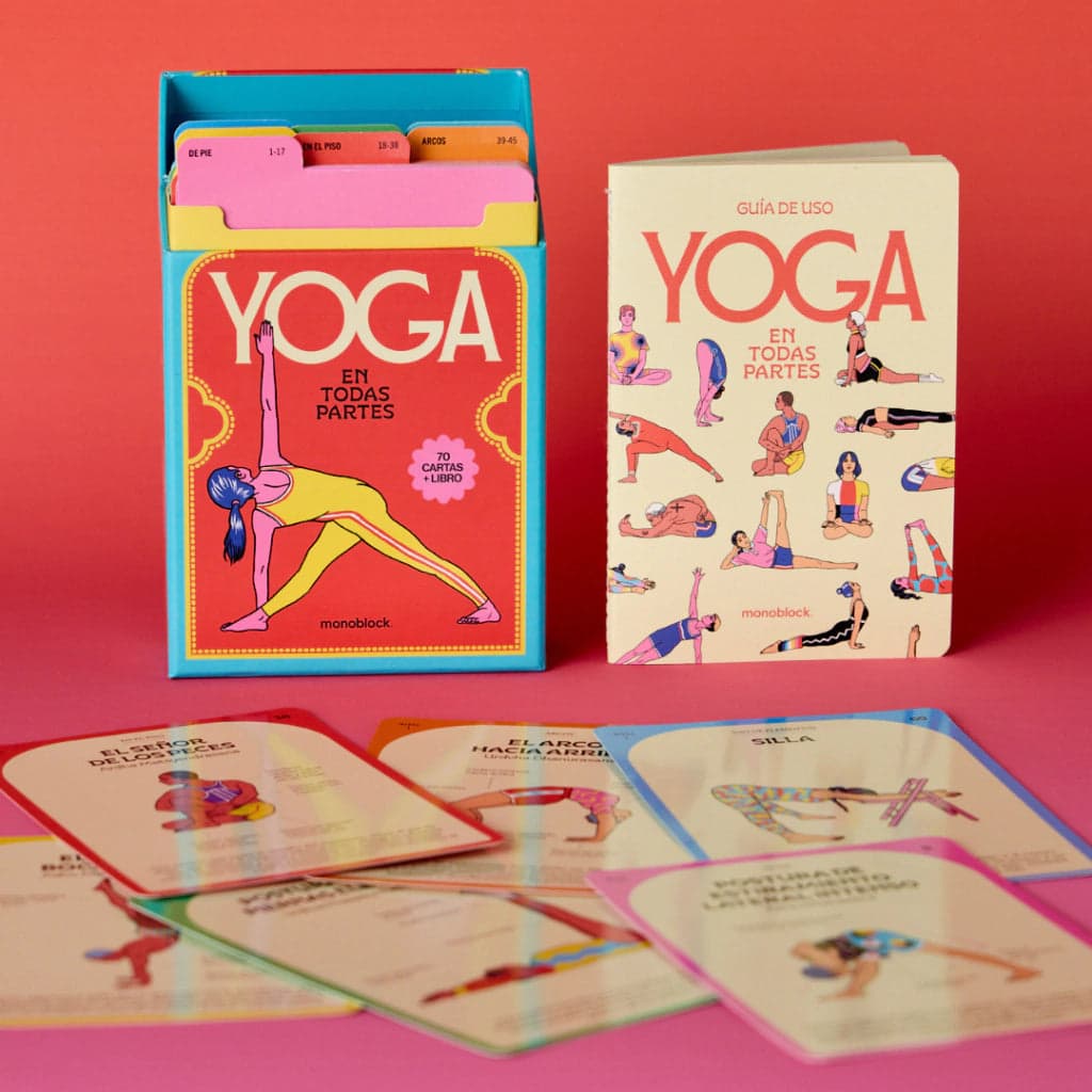 Baraja Yoga en todas partes - Tofu Giandinoto
