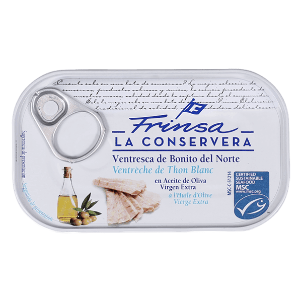 Ventresca de Bonito del Norte con AOVE en conserva