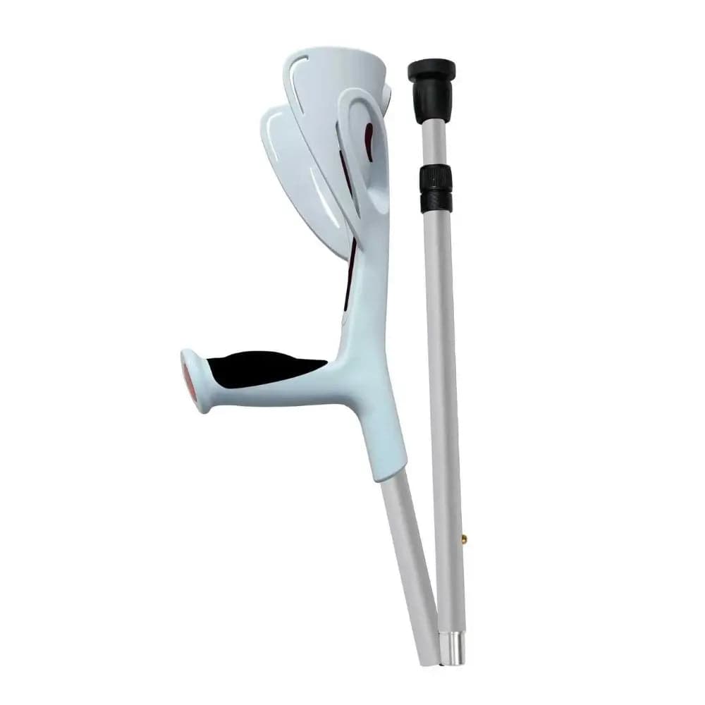 baston ingles plegable, tacto blando, gris (par)