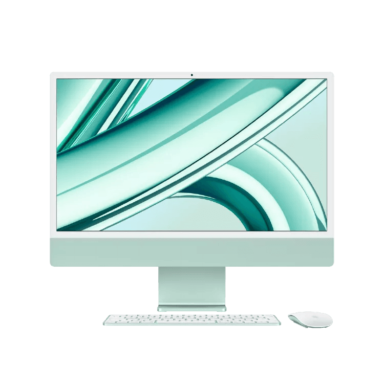 Apple iMac 24" 4,5K Chip M3 | 16 GB RAM | 1 TB SSD | CPU 8 núcleos | GPU 10 núcleos - Verde
