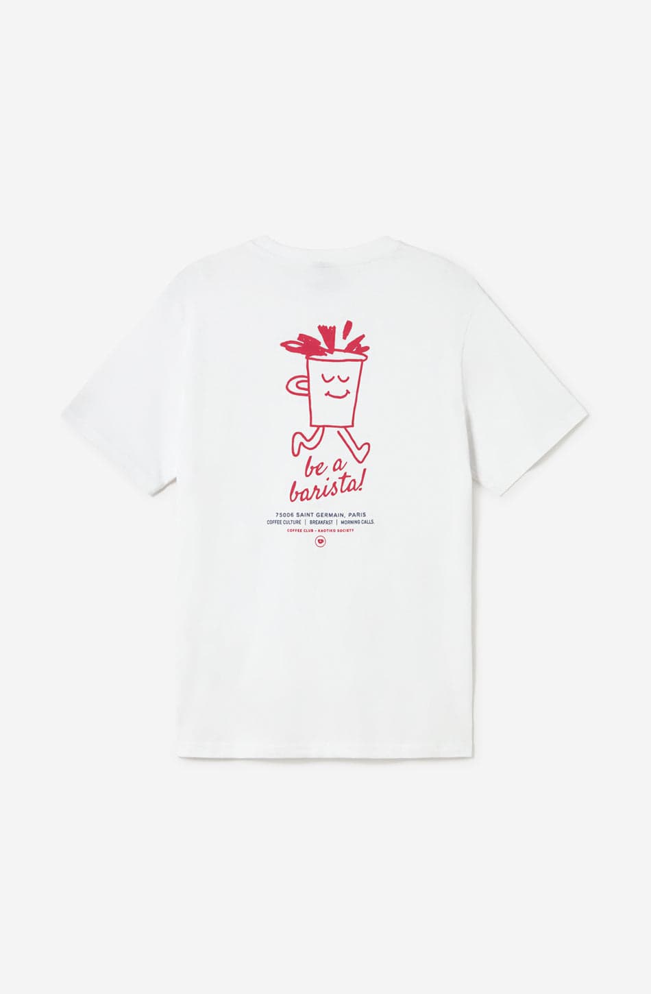 Camiseta Barista Organic White