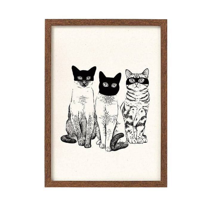 Print Three Cats - Laura Agustí