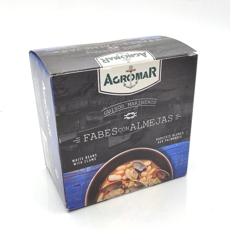 Fabes con almejas conservas Agromar